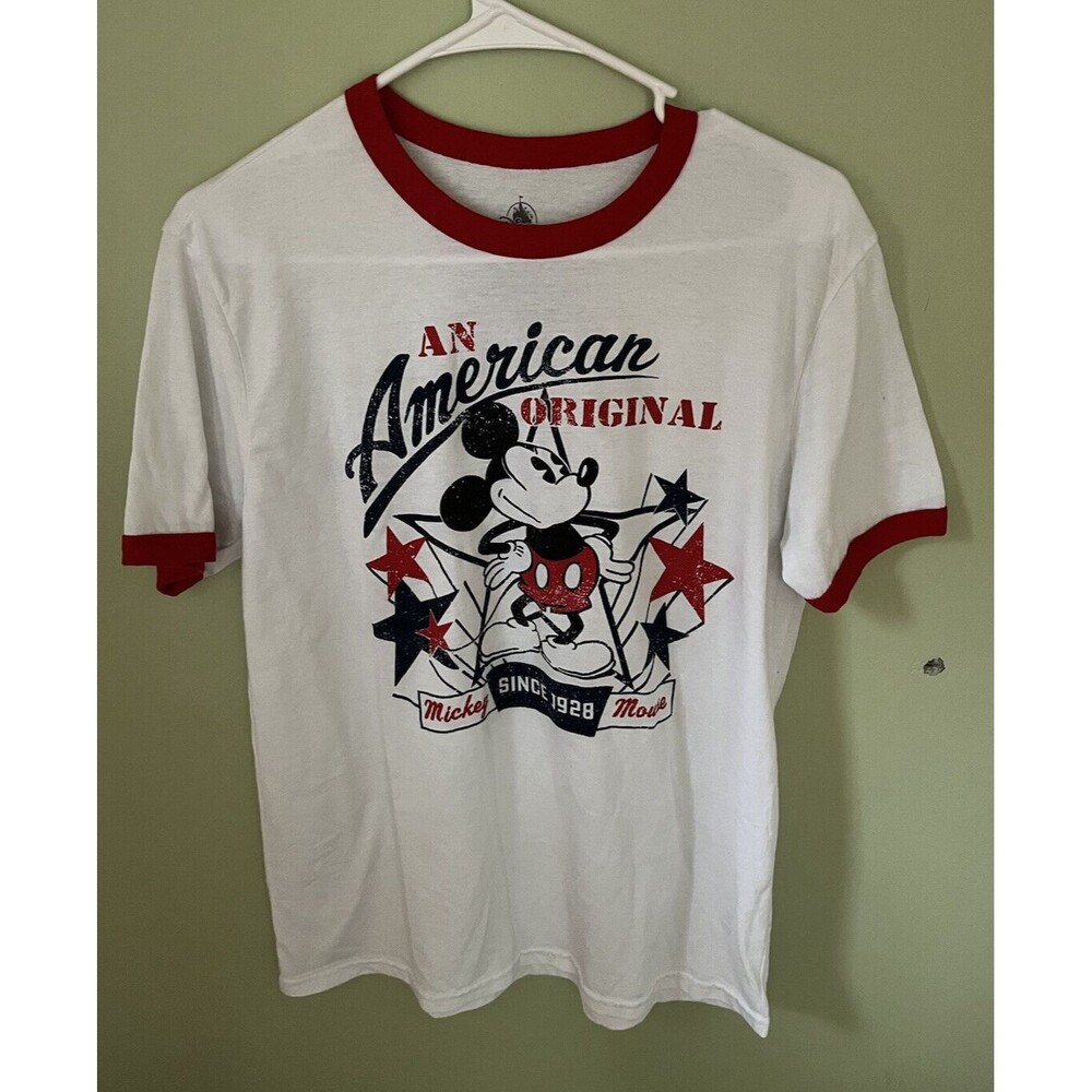 Disney Men's Mickey Mouse Tee Shirt An American Original Small Disney Bound